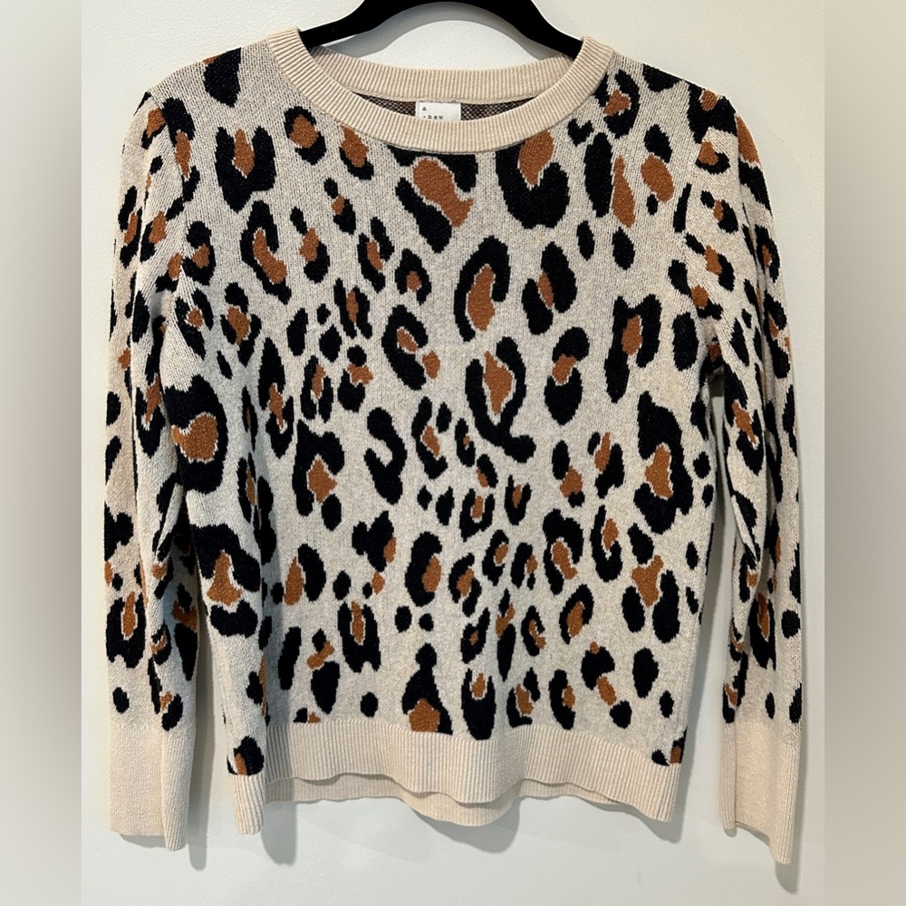 A New Day Cheetah Print Sweater